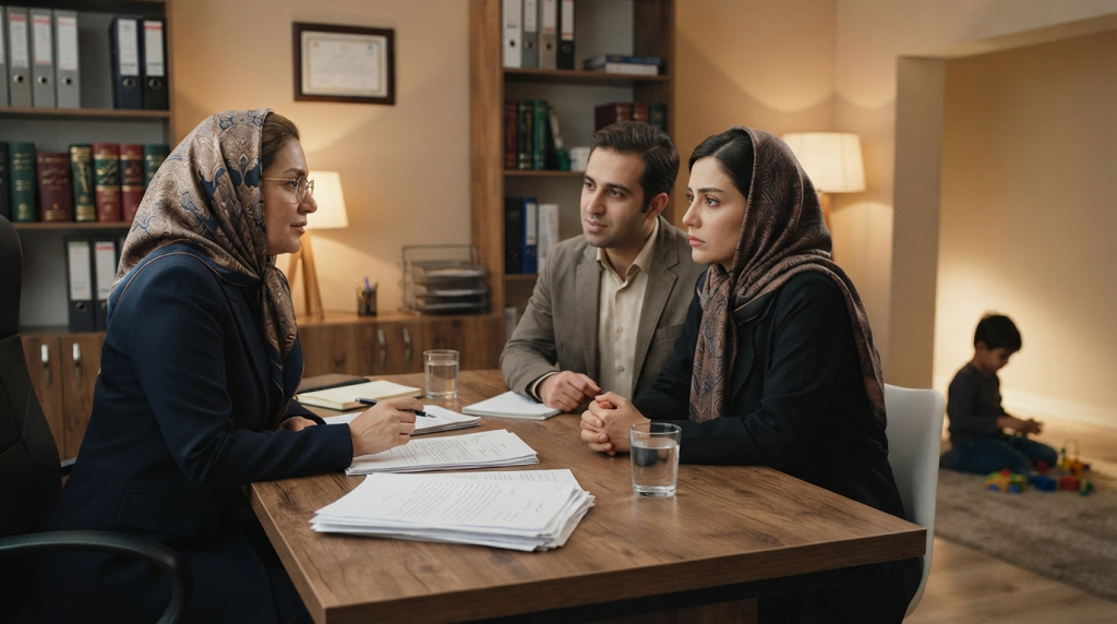 حضانت فرزند بعد از طلاق با چه کسی است