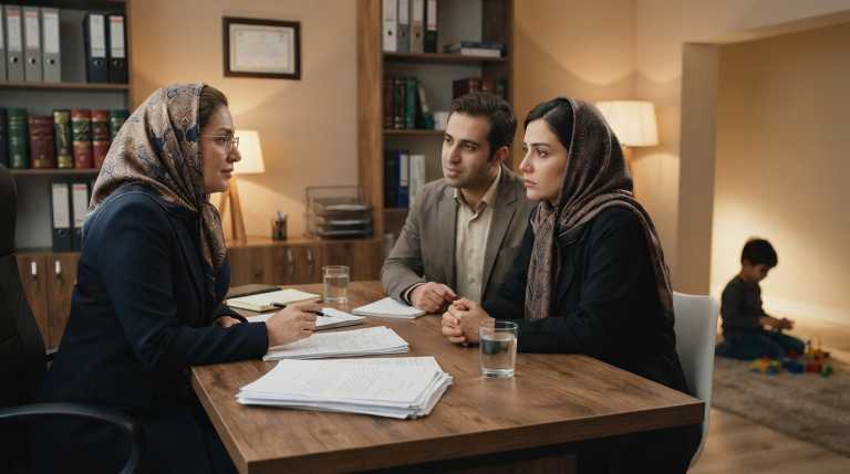 حضانت فرزند بعد از طلاق با چه کسی است